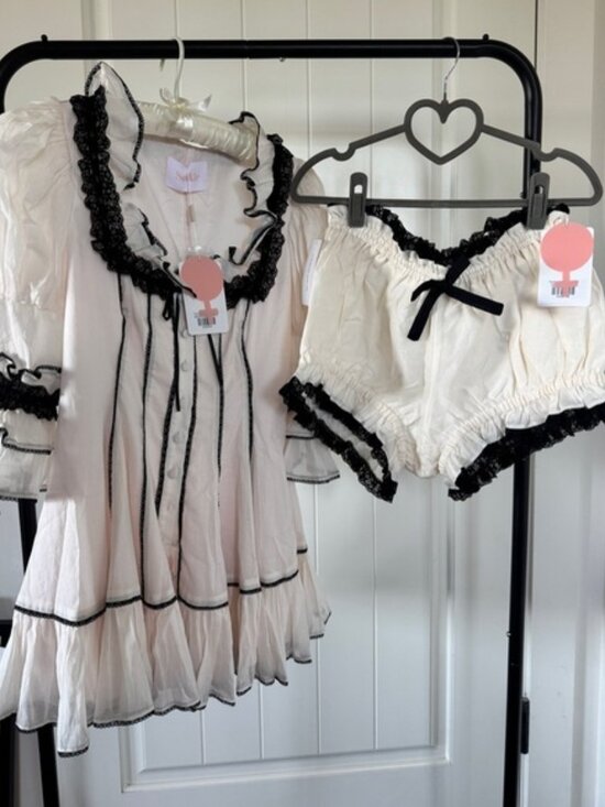 Selkie Dresses & Skirts - NWT Cabaret Libertine Blouse and Cabaret Alice Bloomers Size small